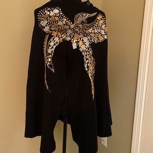 Embellished Poncho
